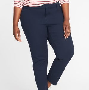 Old Navy Plus Sized Pixie Pants Navy Blue Sz 22